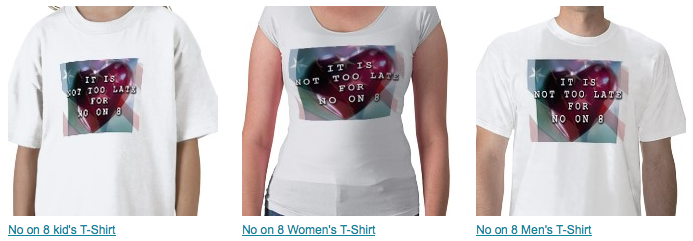 Buy No On 8 T-Shirt